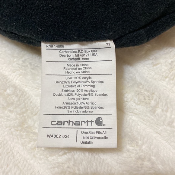 Carhartt winter hat. 🤍🤍🤍 - Picture 6 of 7